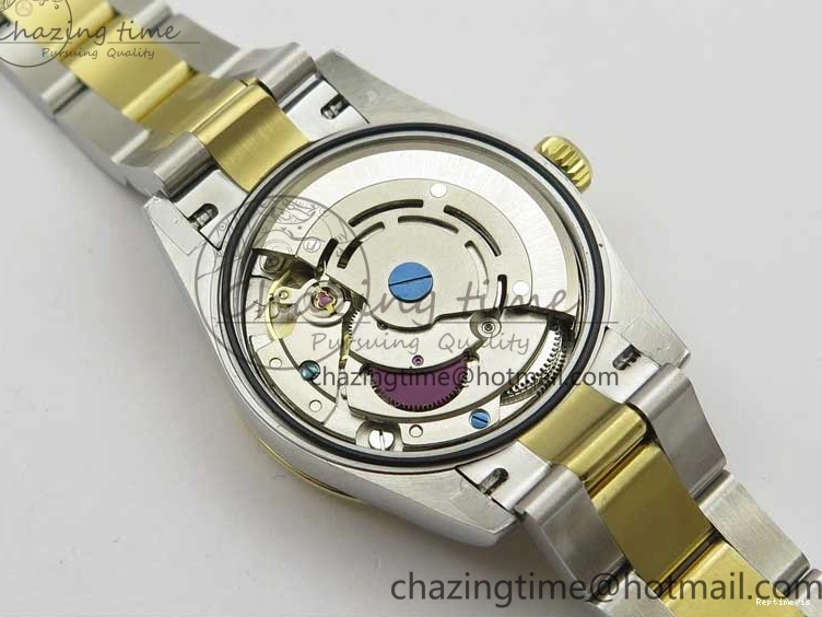 0106 FashionForward Datejust 31mm 278273 SS YG BP Maker Best Edition Gray MOP Diamonds Dial on SS YG Oyster Bracelet 2720